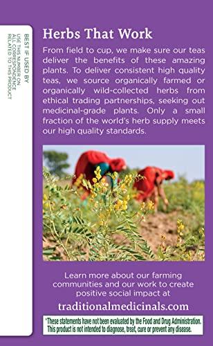 Traditional Medicinals Traditional Medicinals Organic Smooth Move with Senna Herbal Tea, Relieves Occasional Constipation, (Pack of 3) - 48 Tea Bags Total