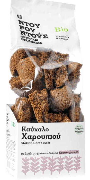ntourountous Sfakian Carob Rusks ( Ntakos ) from Crete 600gr
