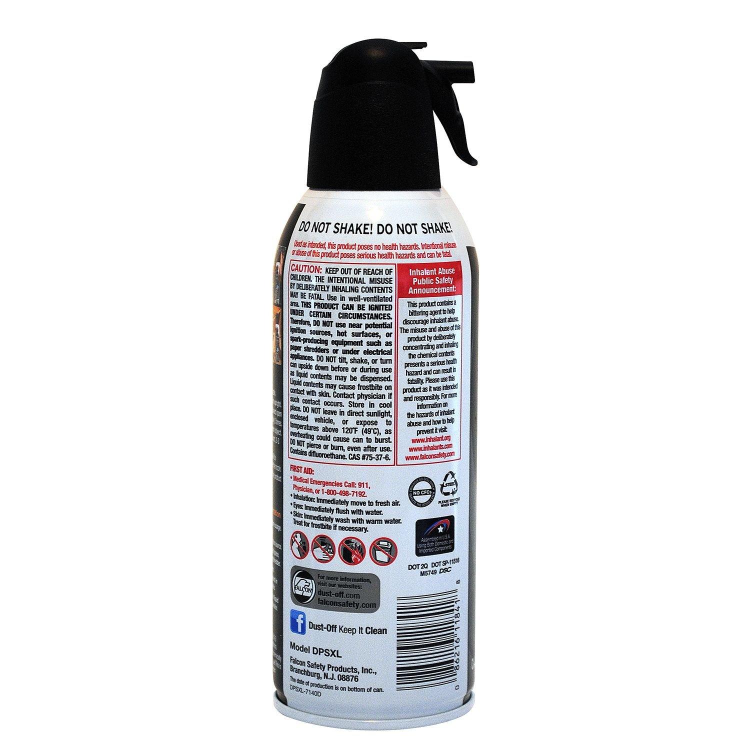 Falcon Dust-Off DPSXL6 XL Compressed Gas Duster