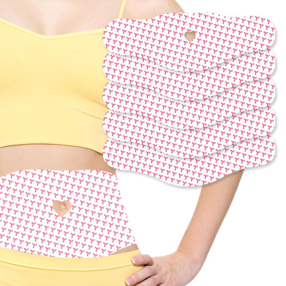 Spa Gelpatch 42C Spa Gelpatch 42C Body Applicator Tummy Sculpting Wrap for Women & Men Capsaicin All Natural Ingredients Easy to Use Fast Heating Thin Sticker (Corset Patch (Pack of 5)) Ver.37