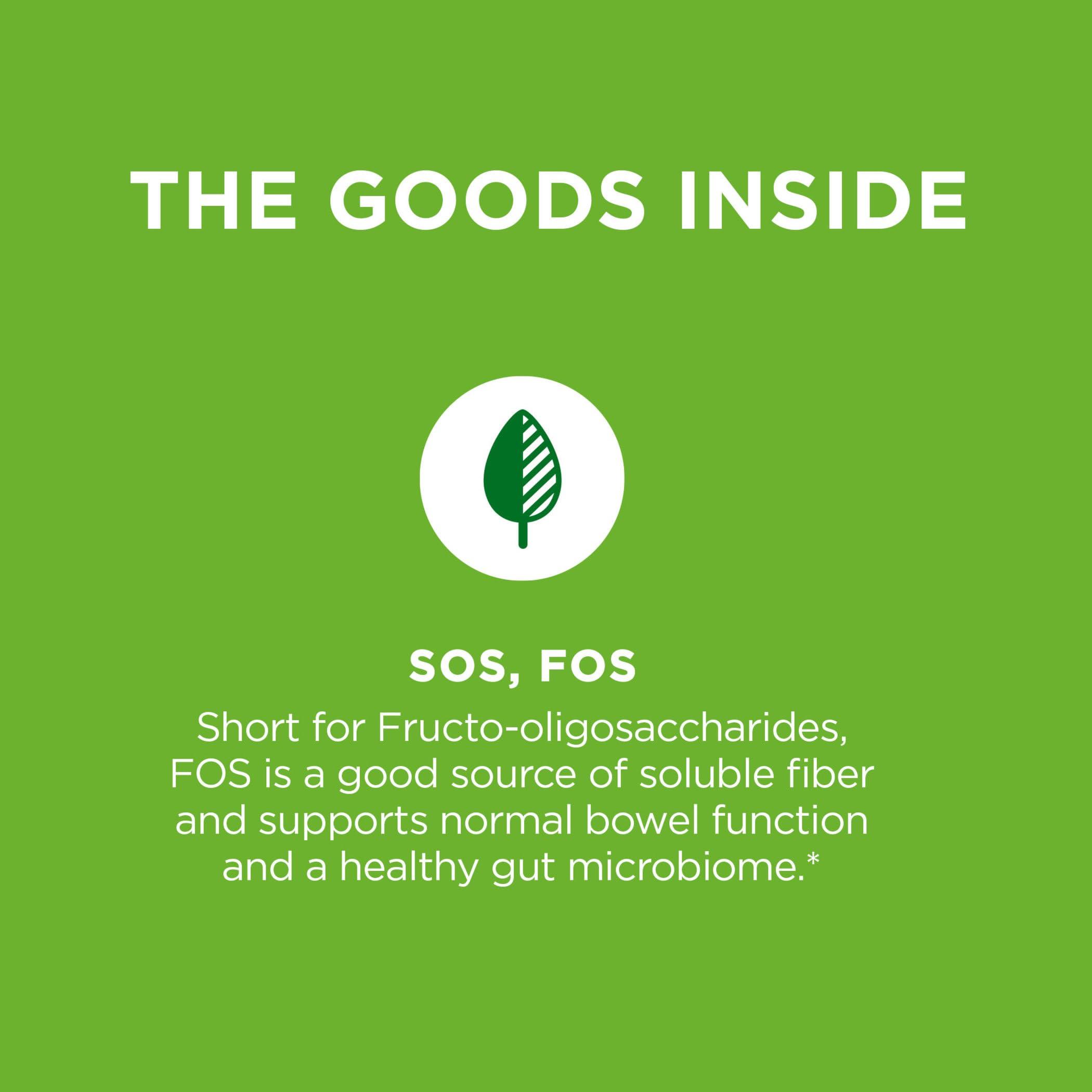 OLLY OLLY Fiber Gummy Rings, 5g Prebiotic Fiber, FOS (Fructo-oligosaccharides), Digestive Support & Undeniable Beauty Gummy, for Hair, Skin, Nails, Biotin, Vitamin C, Keratin, Chewable Supplement