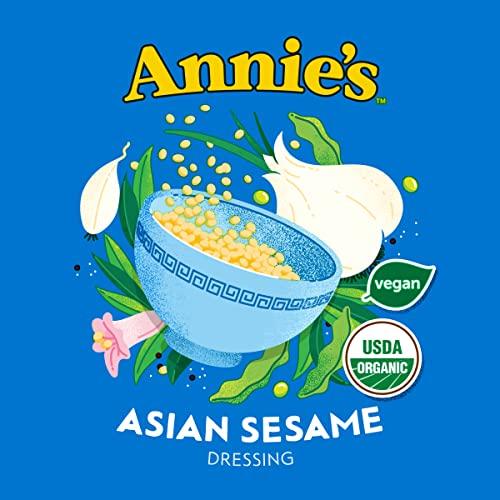 Annie's Homegrown Annie\'s Organic Asian Sesame Salad Dressing, Non-GMO, 8 fl oz