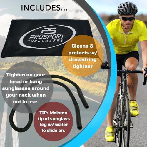 proSPORT proSPORT Polarized Bifocal Sunglass Readers Deep Sea Fishing Fisherman String Lanyard Sport Wrap UV400 Men Women Anti-Glare 1.50 2.00 2.50 c