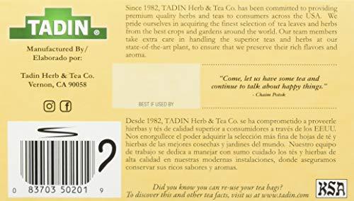 Tadin Tea TADIN TEA TEA BAG MANZANILLA CON MIEL,24 Count (Pack of 6)