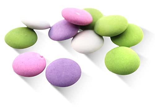 BAYSIDE CANDY Bayside Candy Mint Lentils - Mini Pastel Chocolate Mint Lentils - Pastel Dark Chocolate Mint Lentils (4LB)