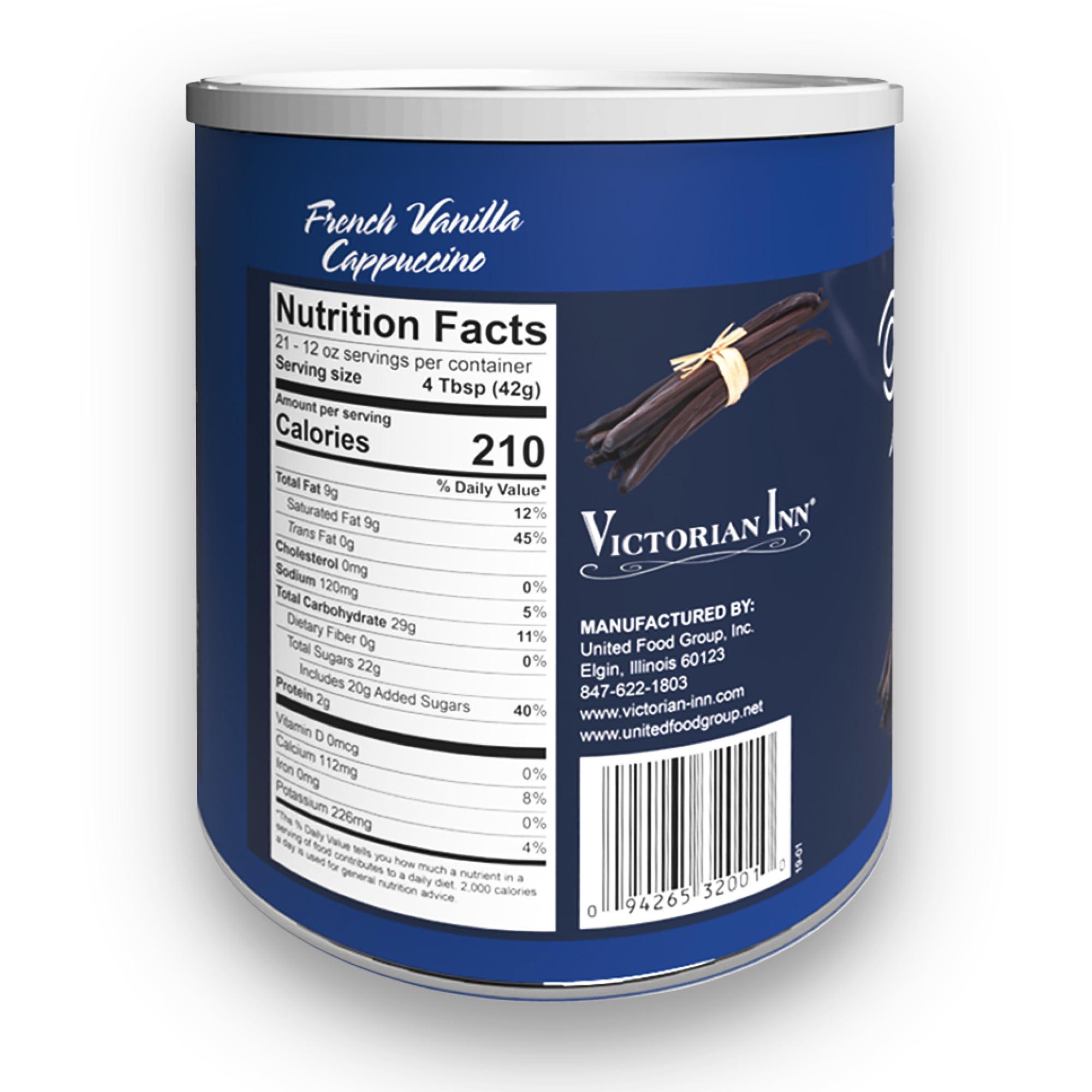 Victorian Inn Victorian Inn French Vanilla Cappuccino, 2 Pound (Pack of 1)