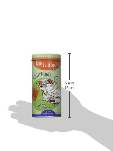 Bag Ladies Tea Bag Ladies Tea Girlfriends Tea Tin, 25 teabags of English Breakfast tea