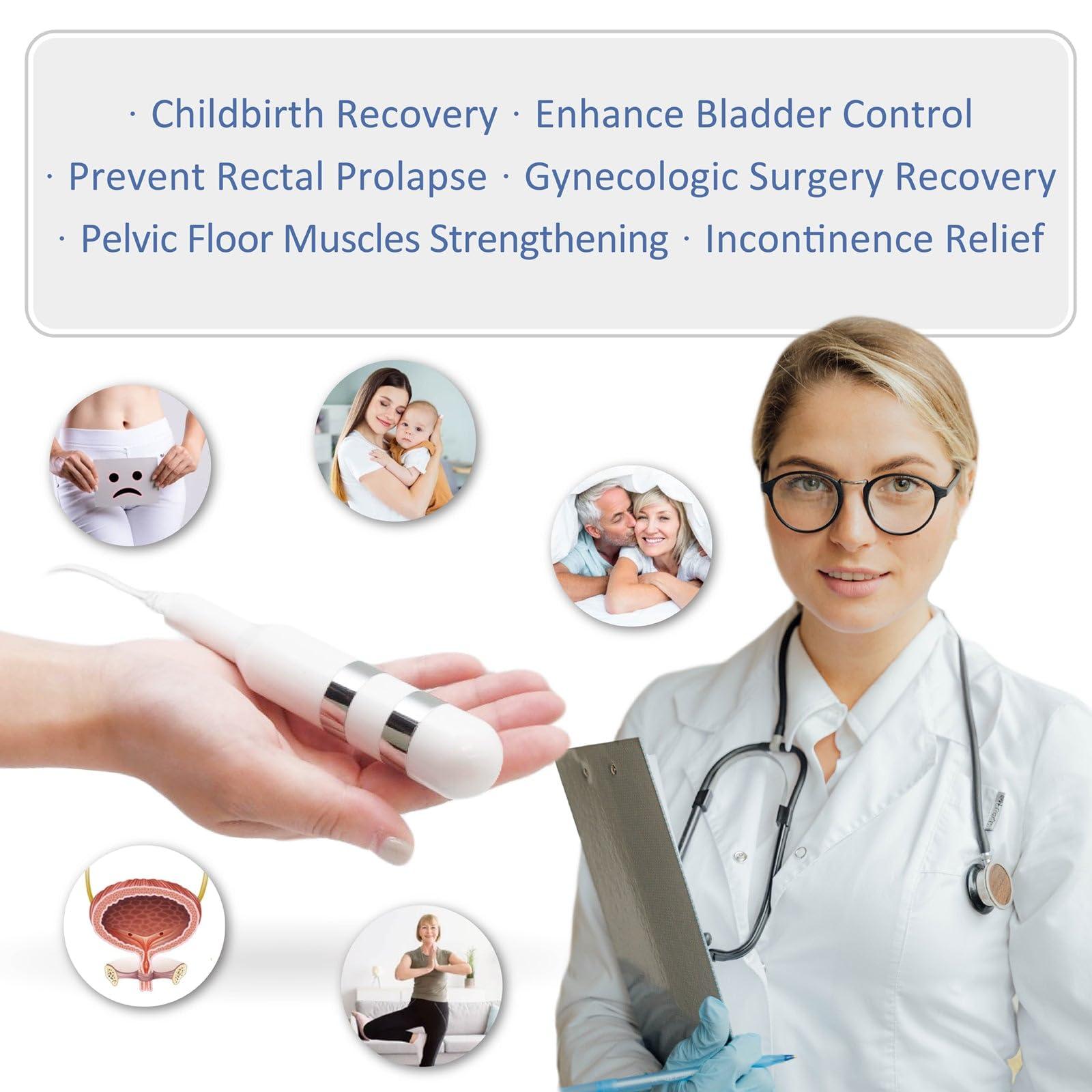 iSTIM iStim Medical Probe for Pelvic Floor Electrical Muscle Stimulation, Incontinence Relief - Compatible with Incontinence EMS Machine