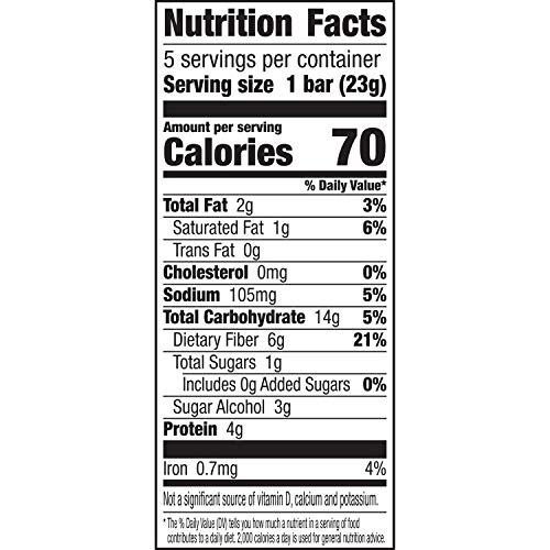 Fiber One Fiber One 70 Calorie Chocolate Caramel & Pretzel, 5 Bars