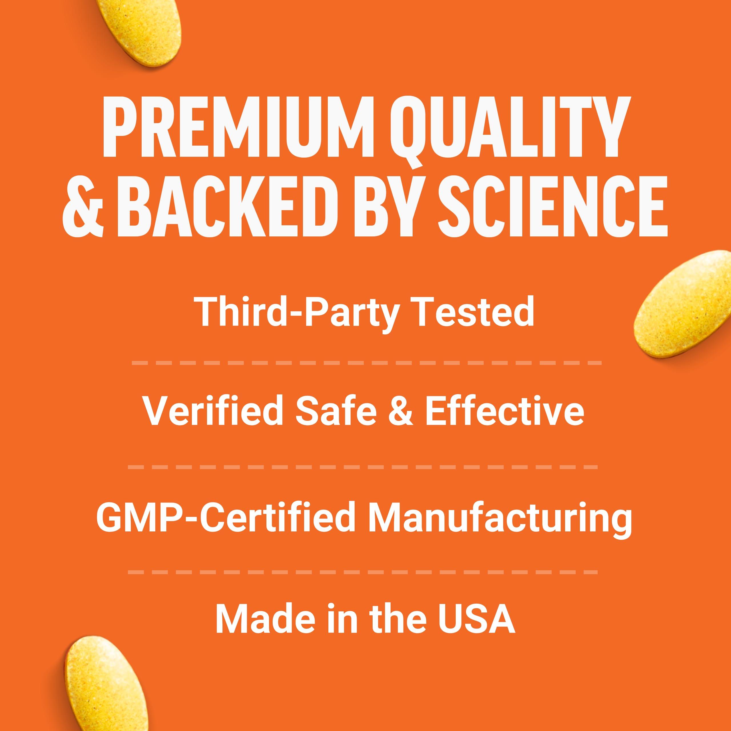 Force Factor FORCE FACTOR Better Turmeric 3-Pack Joint Support Supplement Featuring HydroCurc Turmeric, Clinical Strength Joint Support, 360 Tablets, White Packaging