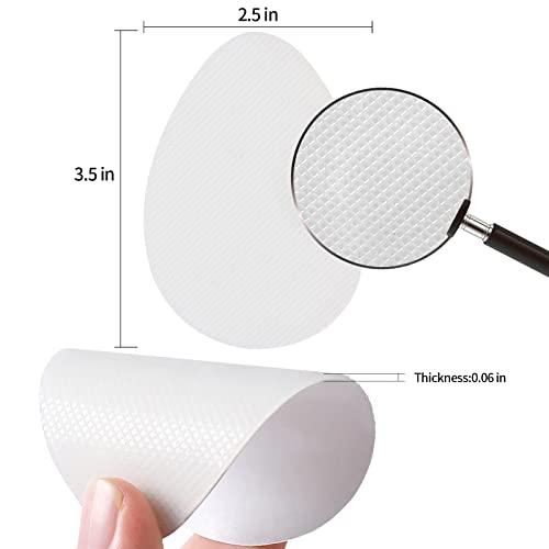 Ashoesert Ashoesert's Shoe Sole Protector for Heels,Shoe Grips on Bottom of Shoes, Anti Slip Shoe Grips,Non Slip Shoe Pads, Non Slip Pads for Shoes,Shoe Bottom Stickers (Black + Yellow + White - 3 Pairs)