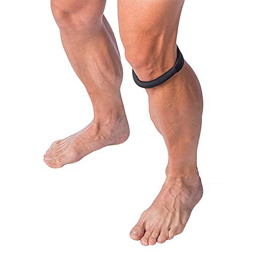 Cho-Pat Cho-Pat Original Knee Strap, Patella Support for Runner’s Knee, Jumper’s Knee, Osgood Schlatter’s, and Chondromalacia, Black, X-Large