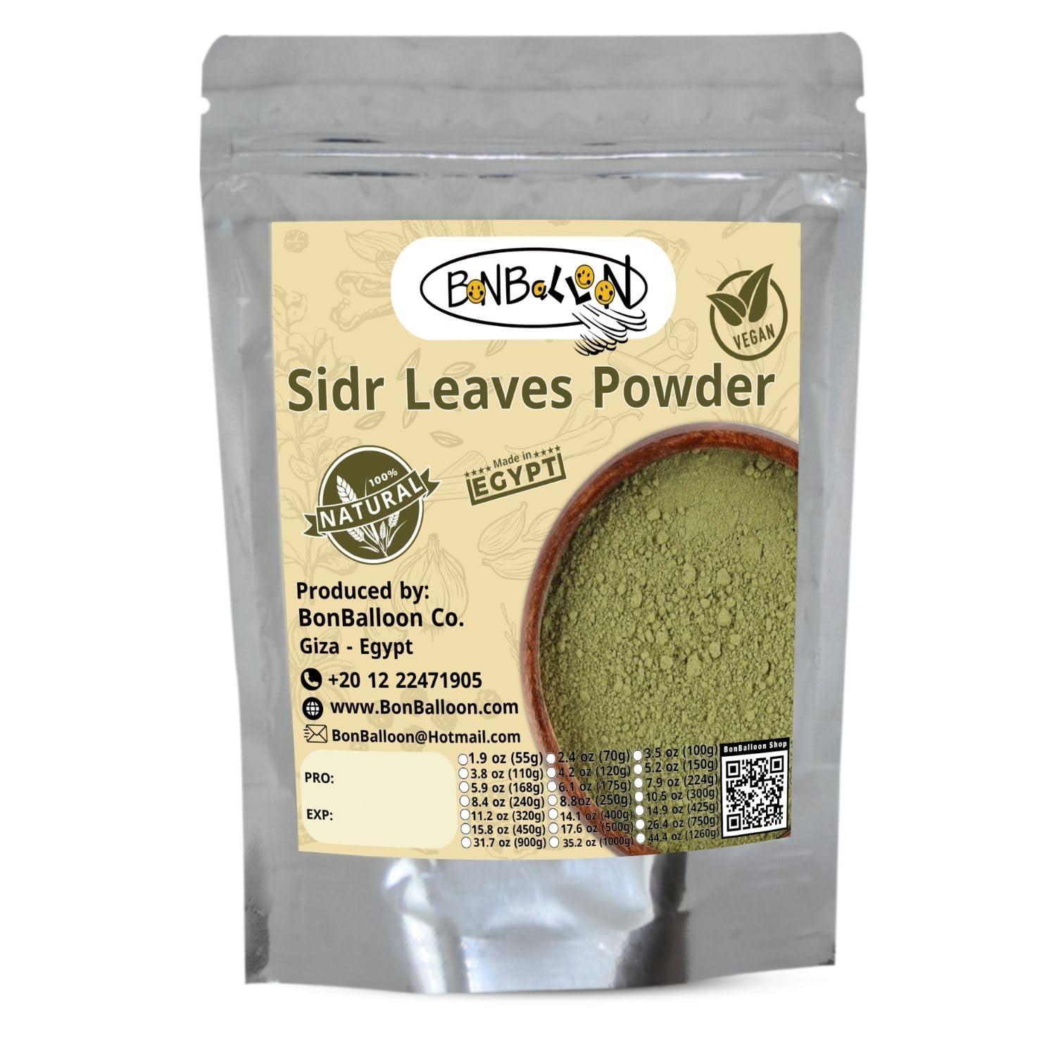 bonballoon bonballoon Wholesale Seder Sidr Leaves Leaf Powder for The Hair Skin Care Body (Lote Tree Jujube Ziziphus Spina Christi Christ Golchin Lotus) Herbs (26.5 oz / 750 gm)