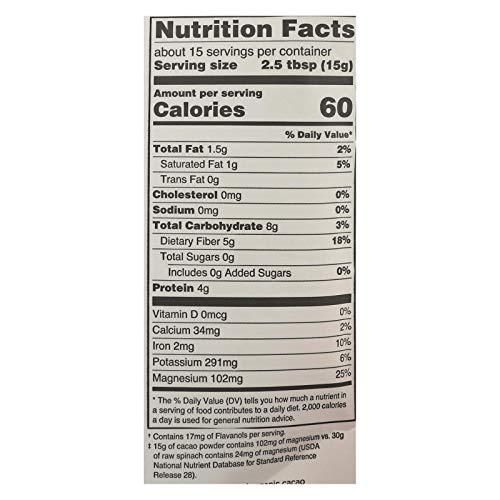 Navitas Naturals Navitas Naturals Organic Raw Cacao Powder, 8 Ounce - 12 per case.