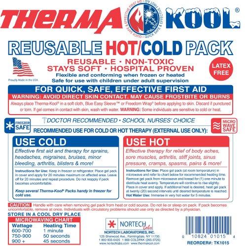 THERMA-KOOL® Therma-Kool Reusable Hot Cold Gel Pack, 10" x 15" (Super Size) - 6/Case