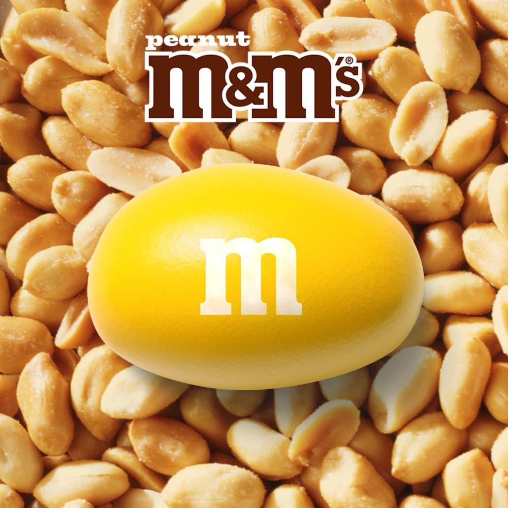 M&M'S M&M\'S Peanut Milk Chocolate Candy Bulk Pack, Party Size, 38 oz Bag