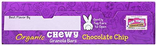 Annie's Homegrown Annie's Organic Chewy Granola Bars, Chocolate Chip, 6 Bars, 5.34 oz
