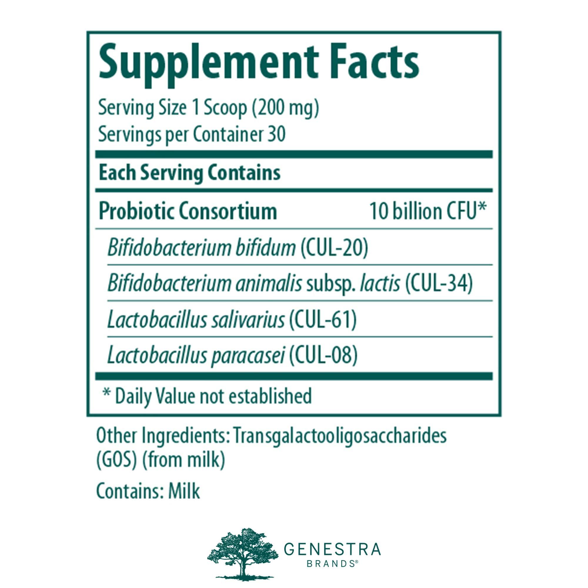 Genestra Brands Genestra Brands HMF Baby B | Probiotic Supplement for Breast Fed Babies | 0.2 Ounces