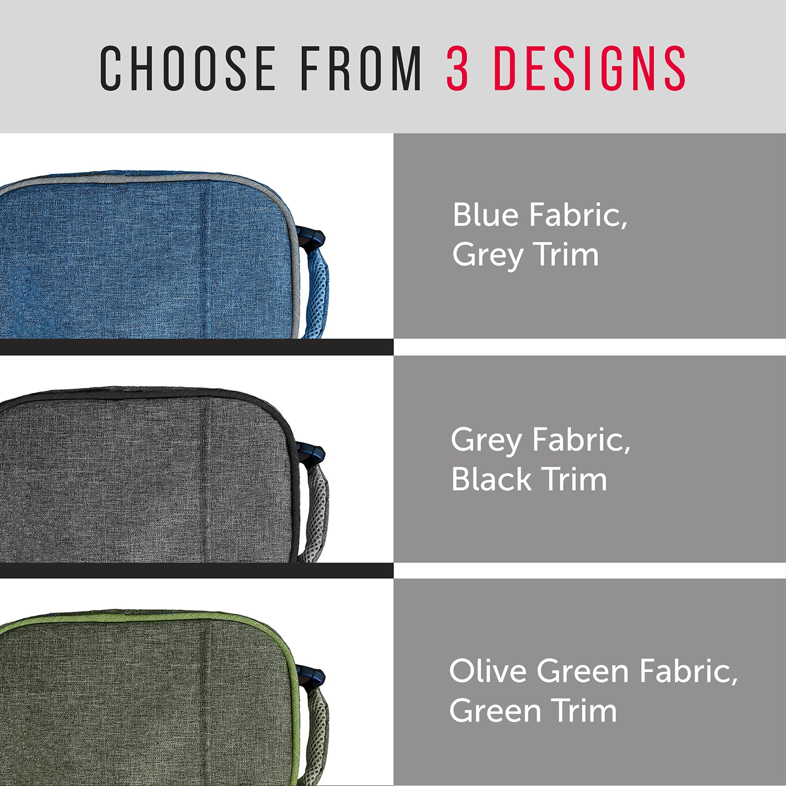 Maplefield Smell Proof Stash Box for Herbs and Spices - Smell Proof Bag with Grinder, Bags and Container - Take Your Stash With You - Odor Proof Container for Food - Smellproof Lockbox for Discreet Carrying