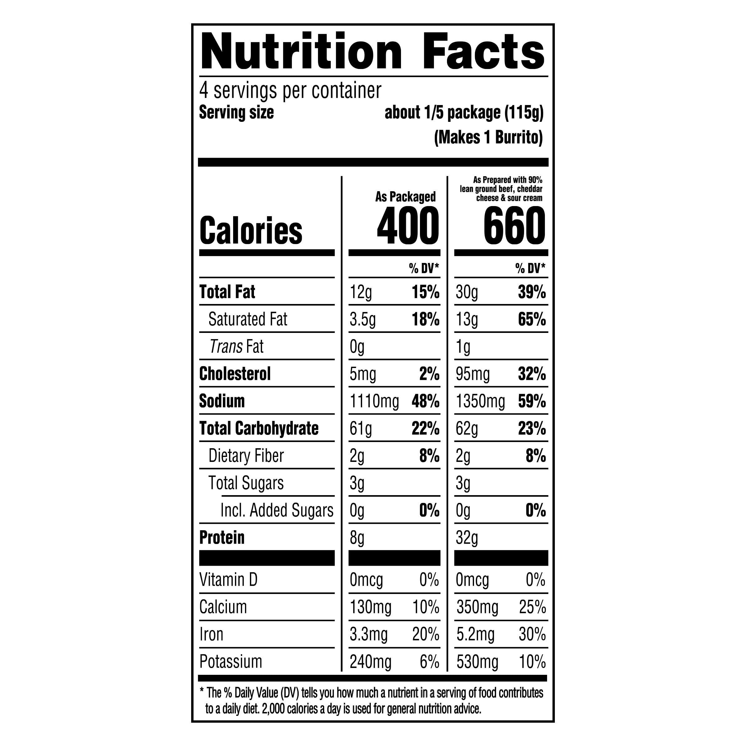 Taco Bell Taco Bell Queso-Burrito Cravings Kit, 21.5 oz Box