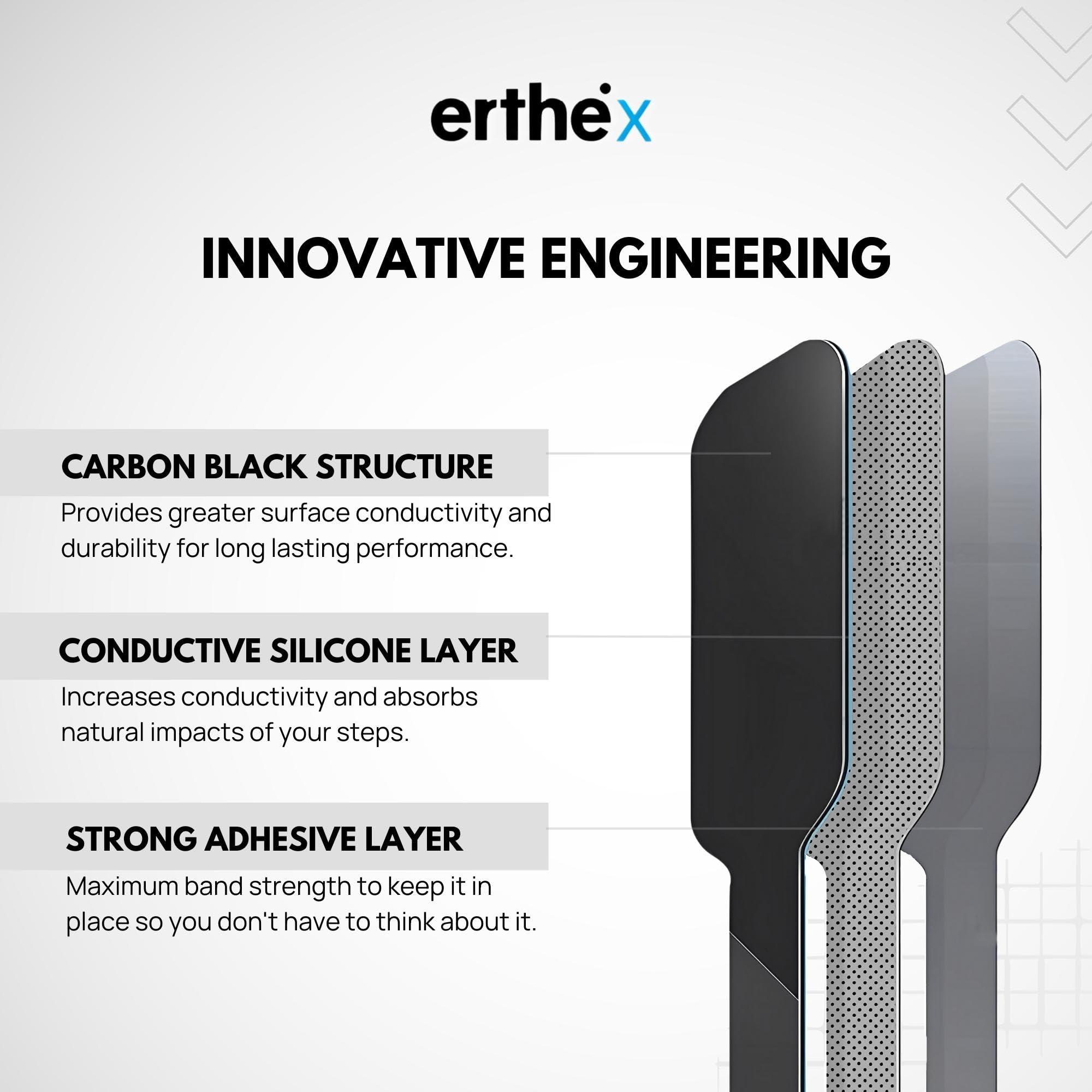 Goodscious Erthe Grounding Straps for Shoes - Reliable Grounding Shoes Earthing Straps - Earthing Grounding Products Shoe Straps - Earthing Shoes Ground Straps for Grounding Gifts - Earthing Products (Pack of 4)