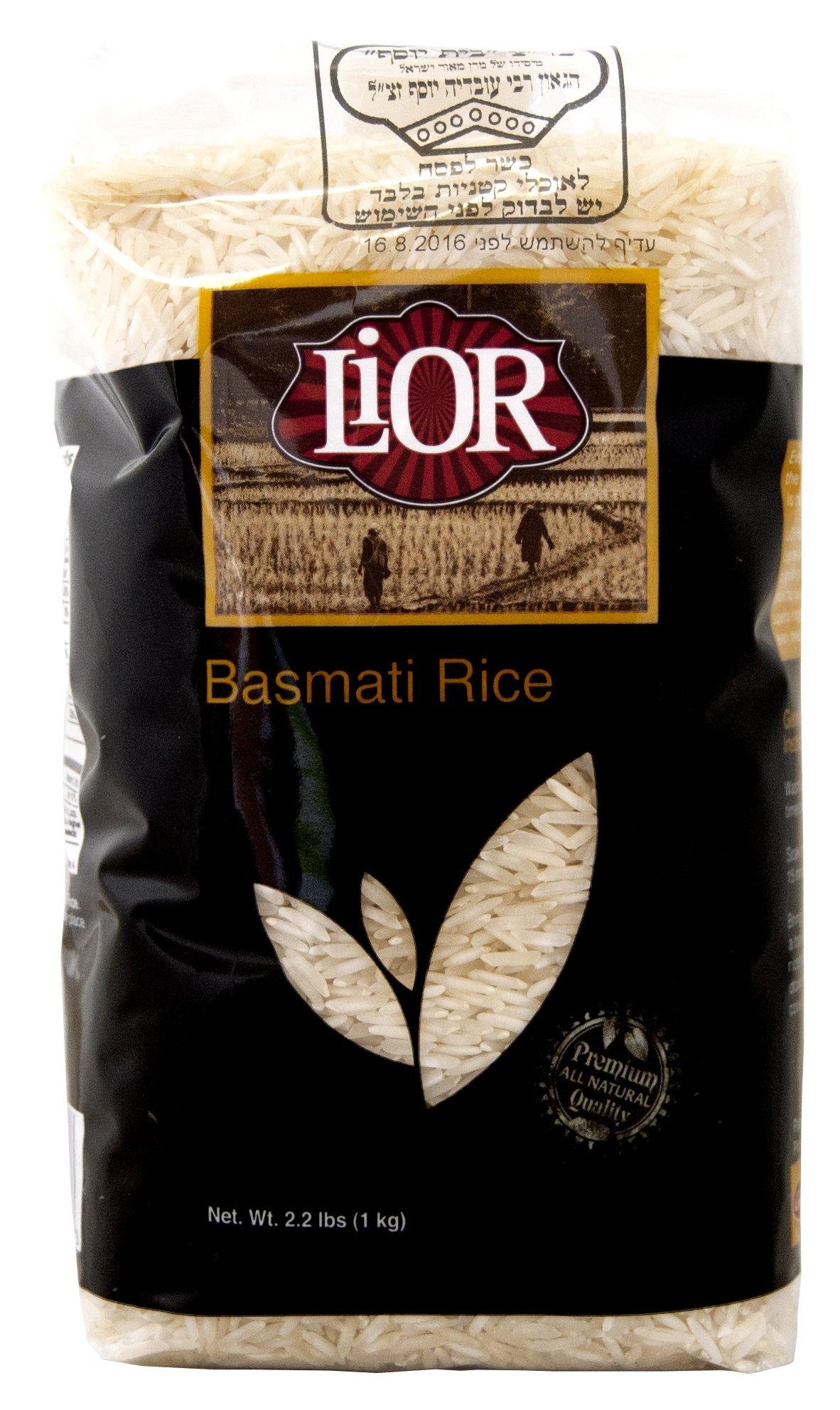 LiOR Lior All Natural Basmati Rice, 35.3 Ounce (Pack of 12)