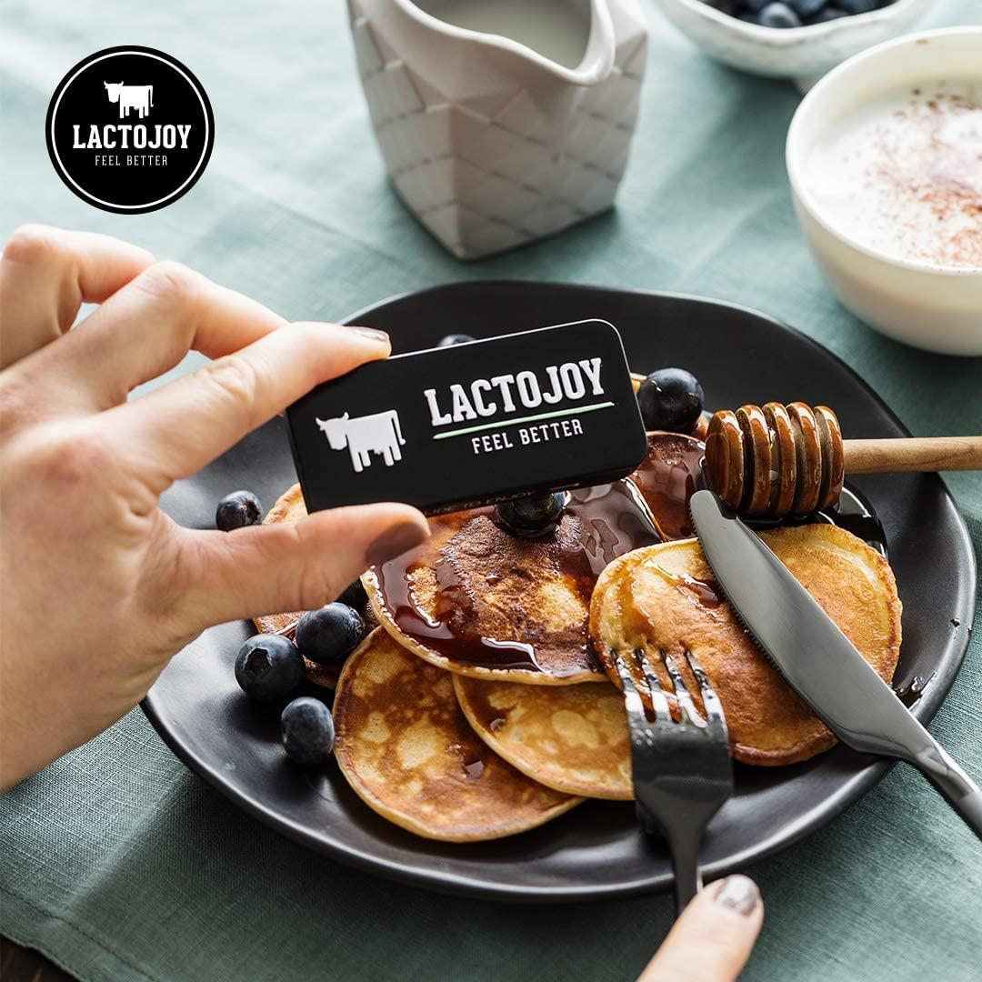 LactoJoy LactoJoy Lactase Pills I 240 Pieces Refill Package I Powerful Lactase Enzymes for Lactose Intolerance I Ultra Pure Lactase for Improved Digestion I 100% Vegan