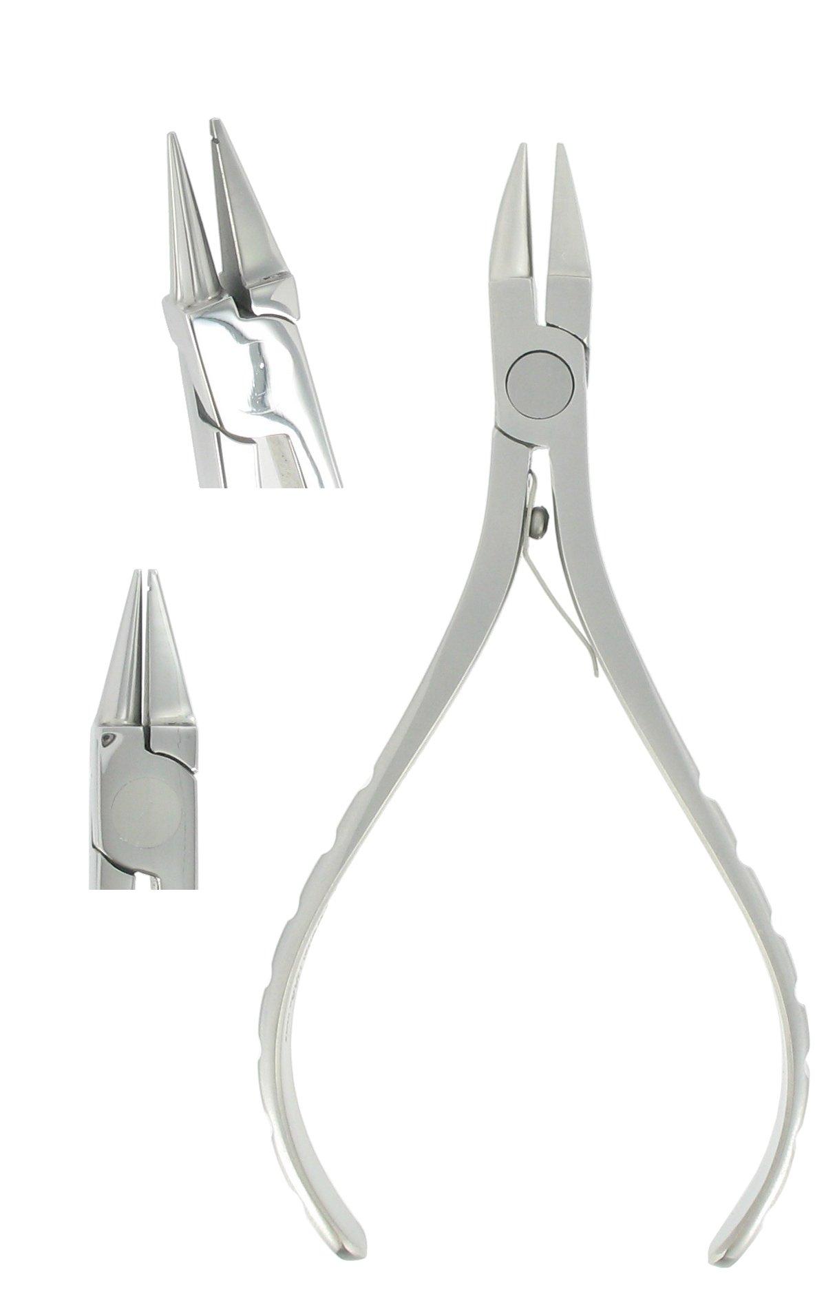 Dental USA Dental USA-Orthodontic Plier Bird Beak Long 1 Groove New Code-5718LN