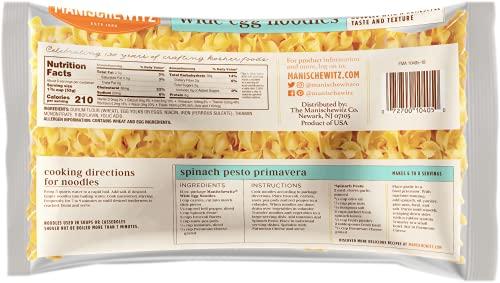 Manischewitz Manischewitz Wide Egg Noodles 12oz (3 Pack) | Homestyle Taste & Texture, Premium Enriched, Low Sodium, No Preservatives