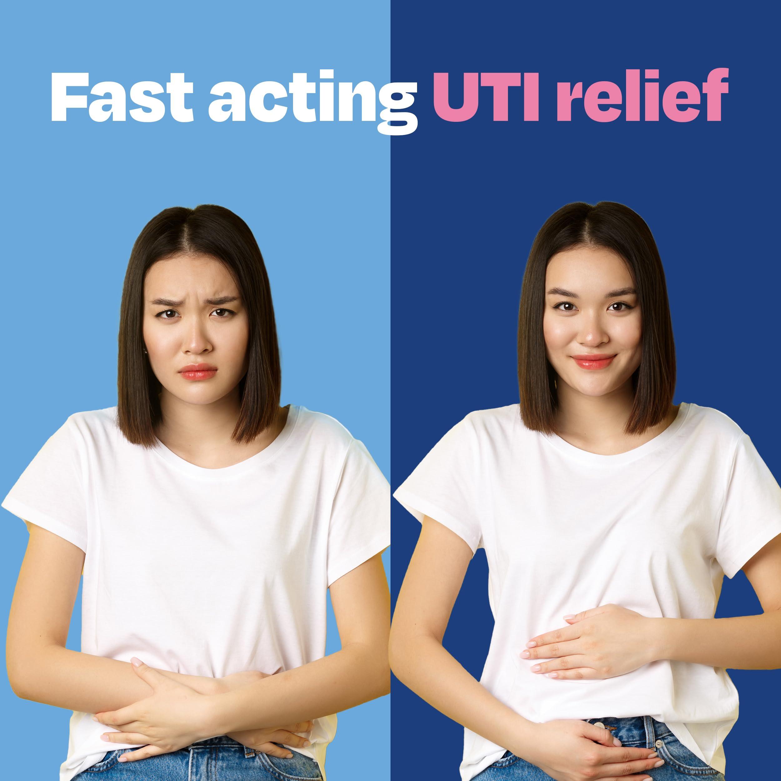 Cystex Cystex UTI Pain Relief for Women and Men, Phenazopyridine HCl 99.5mg Tablets, Maximum Strength, Fast Acting Remedy for Burning and Bladder Discomfort, HSA/FSA Eligible & Approved, 24 Tablets