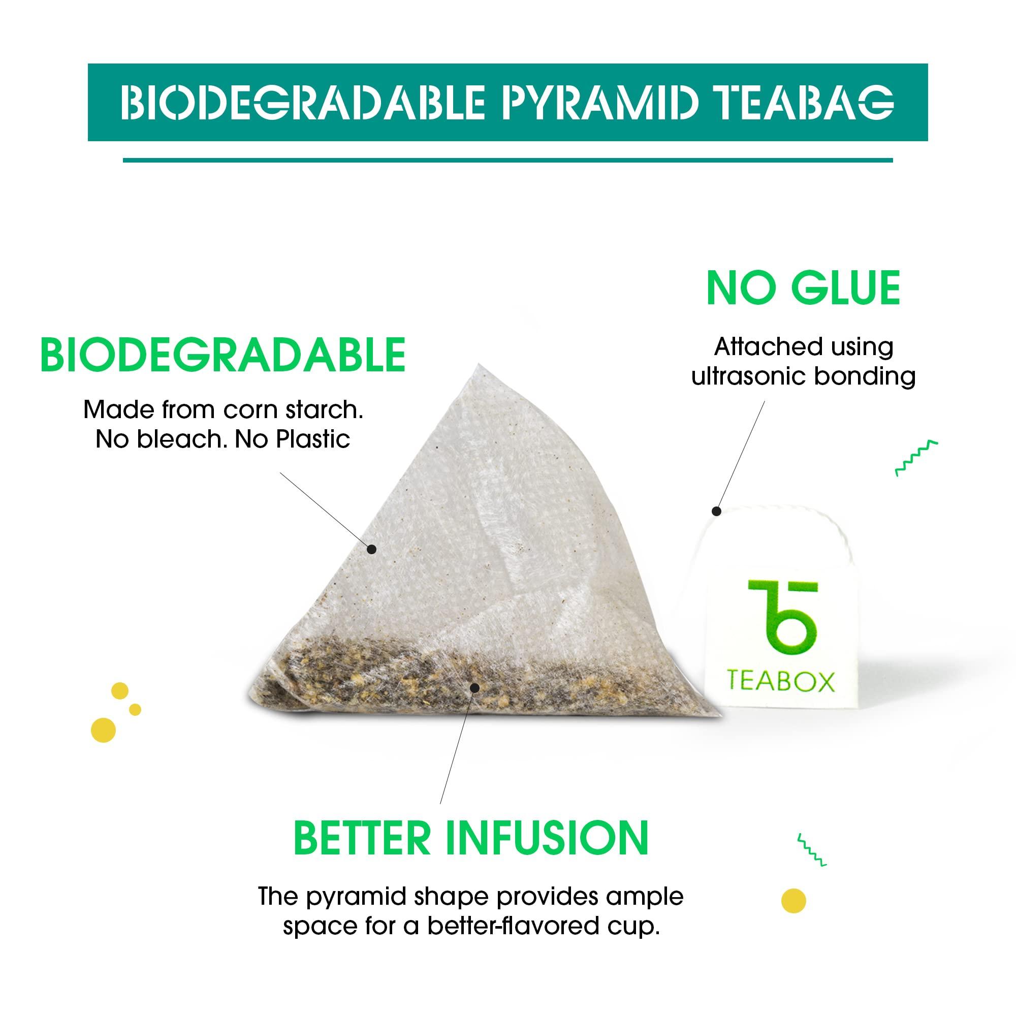 Teabox Teabox Detox Kahwa Green Tea Bags 100 pcs | For Natural Body Cleanse & Cold Relief | Made with 100% Indian Herbs & Spices