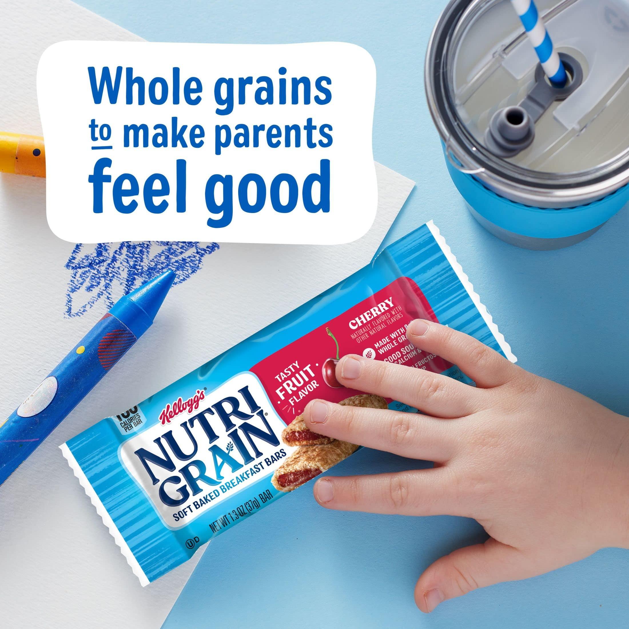 Nutri Grain Nutri-Grain Soft Baked Breakfast Bars Cherry, 1.3 Oz, 8 Ct