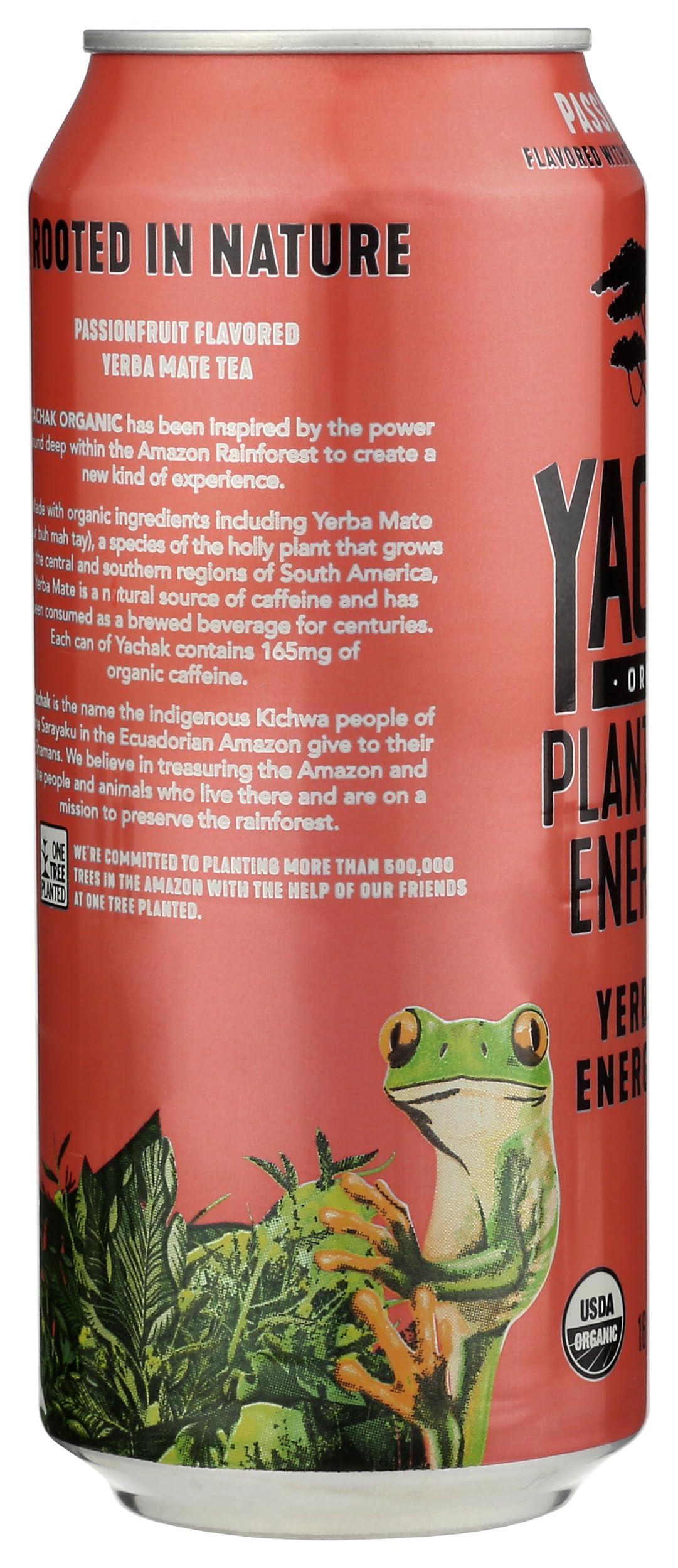 Yachak Organic Yachak Organic Organic Passion Fruit Yerba Mate, 16 FZ
