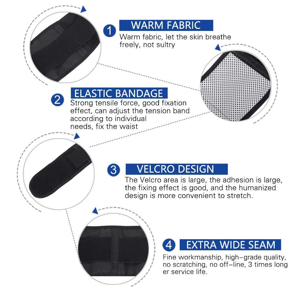 Rotekt Magnetic Waist Heating Belt, Self-heating Thermal Magnetic Heat Waist Belt Pain Relief Lower Back Lumbar Support Hot Compress for Lower Back Pain Relief