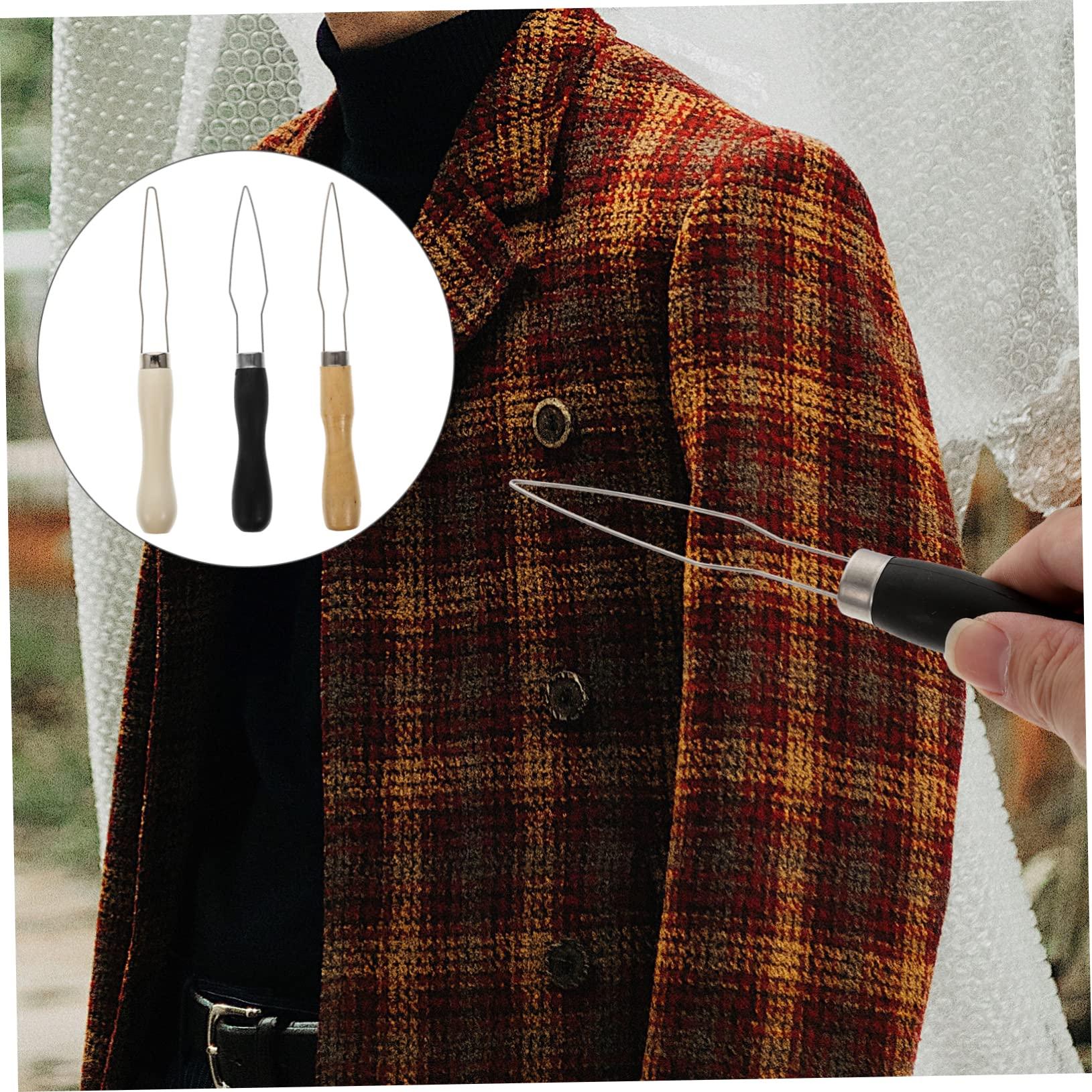 Mobestech Mobestech 15 Pcs Button Threader Button Puller Home Button Aid Shirt Buttons Zipper Pull Helper Easy Buttoning Tool Button Hook Aid Dressing Stick Button Helper Tools Grasp Home Page Plastic