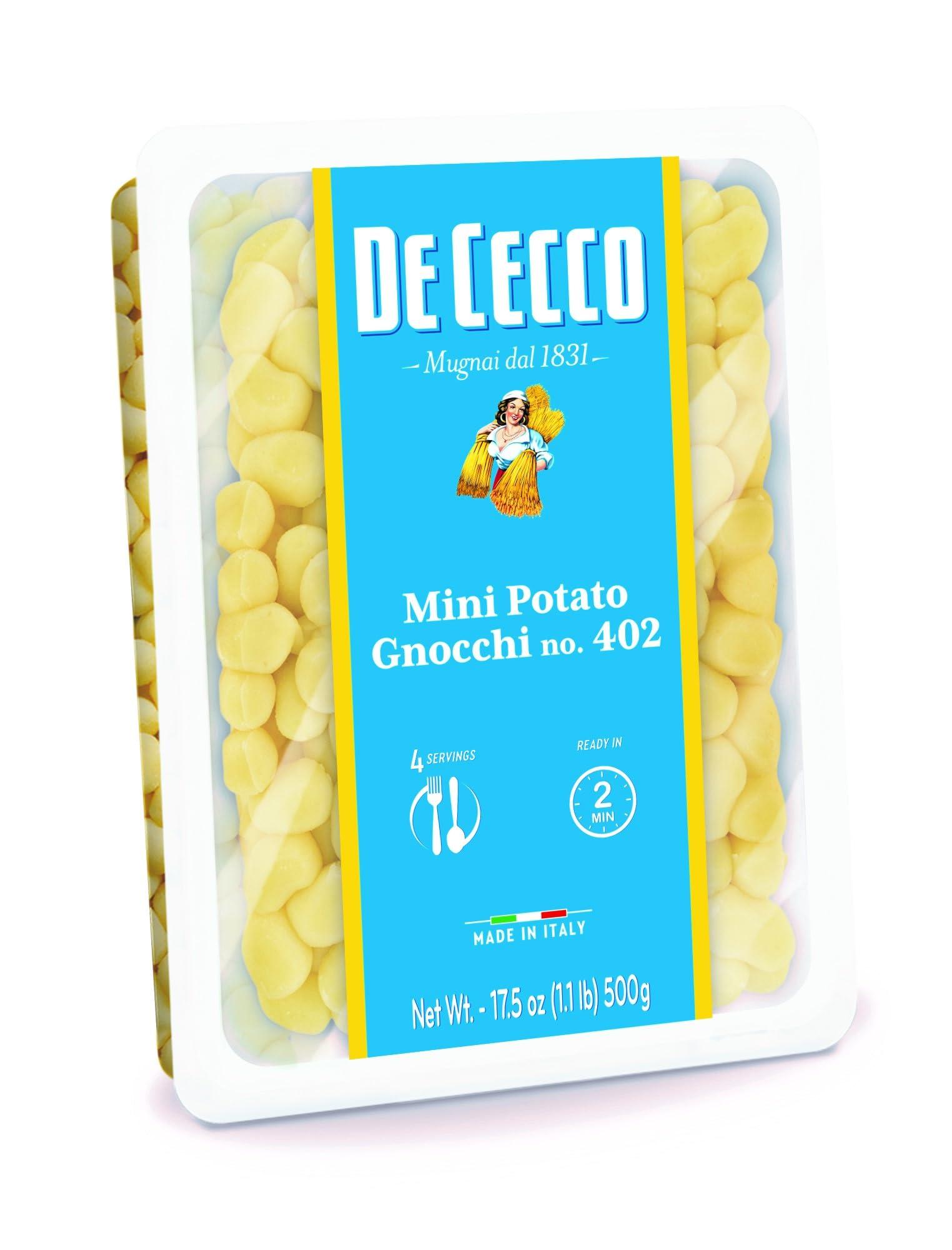 De Cecco De Cecco Pasta, Mini Potato Gnocchi No.402, 17.5 Ounce (Pack of 12)
