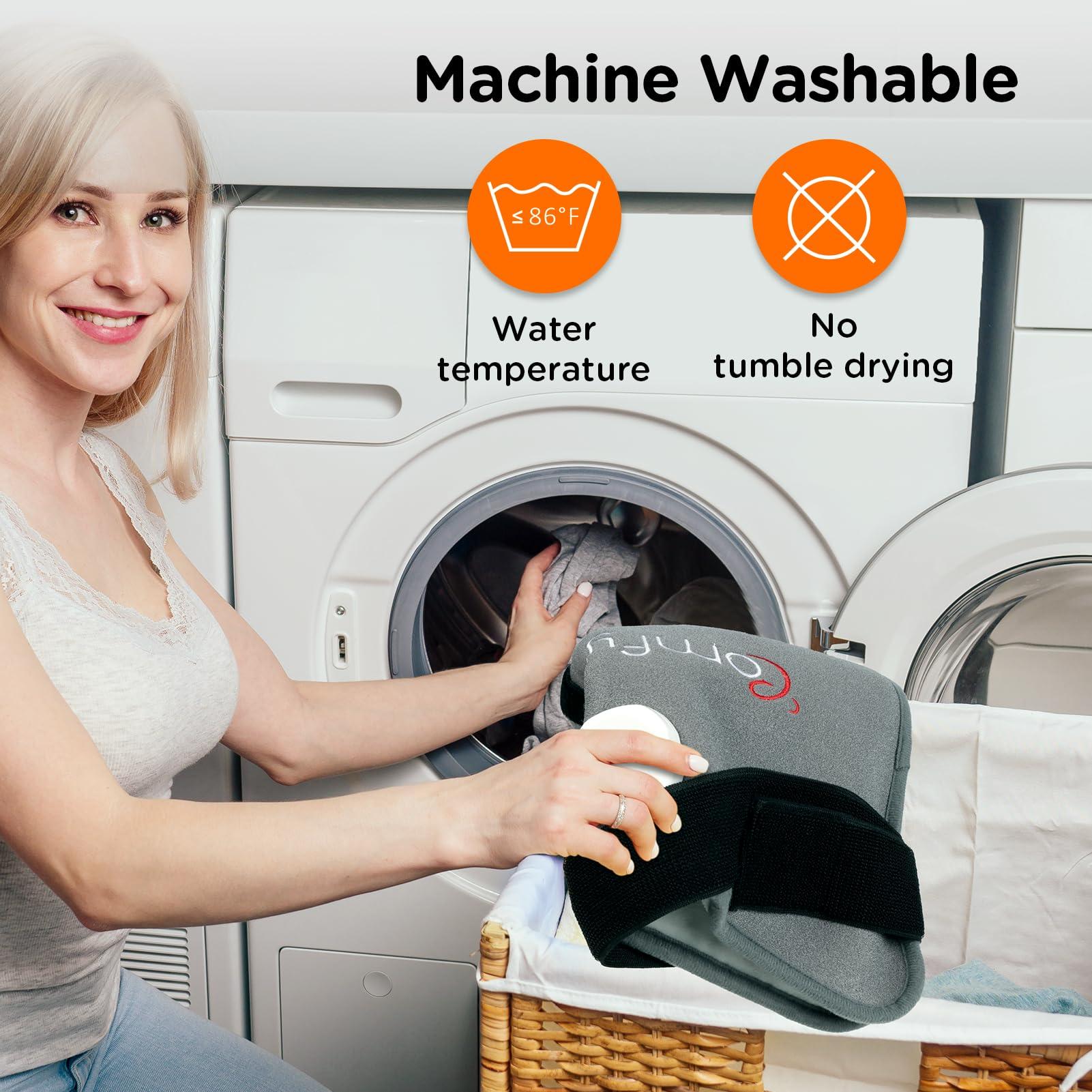 Comfytemp Comfytemp Hip Heating Pad for Hip/Sciatica Pain Relief - FSA HSA Eligible Hip Brace, Birthday Gifts for Mom/Women/Wife/Men, Lower Back/Thigh/Buttock Electric Heat Pad, Hot Physical Therapy(S/M)