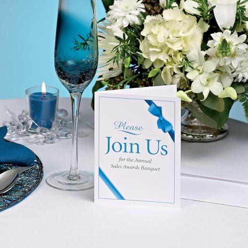 AVERY Avery Printable Note Cards with Envelopes, 4.25\" x 5.5\", Matte White, 60 Blank Note Cards for Inkjet Printers (08315)