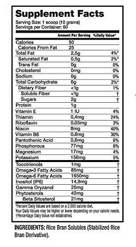 TV Health Products Stabilized Rice Bran Powder (Manna) 1.3 Lbs 600g As Seen with Patty On TV