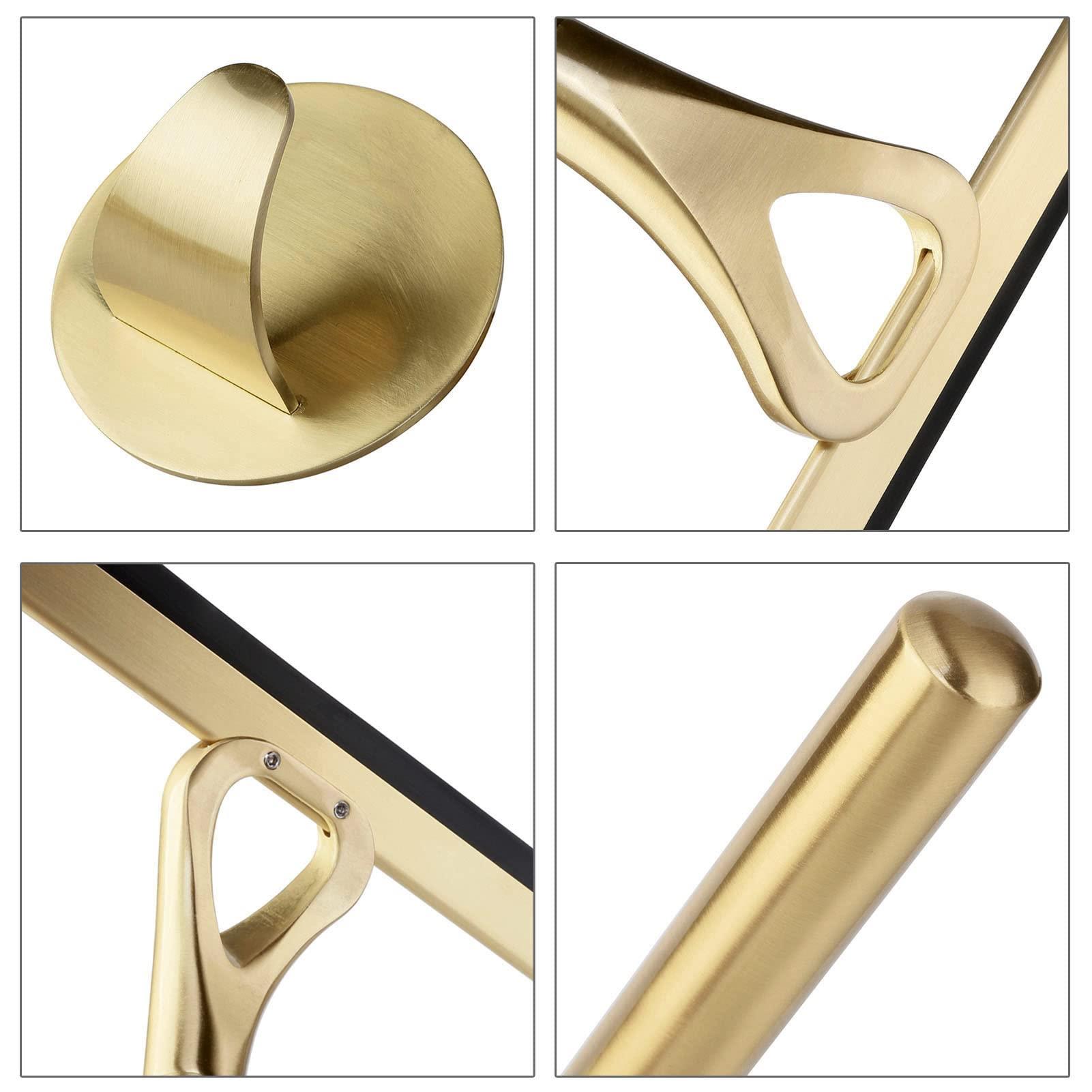 Pilipane Shower Squeegee for Glass Doors , Stainless Steel Window Squeegee , All Purpose Bathroom Squeegee , washing Supplies for Shower Glass Door and Tile washing Non Slip Handle 8 Inches