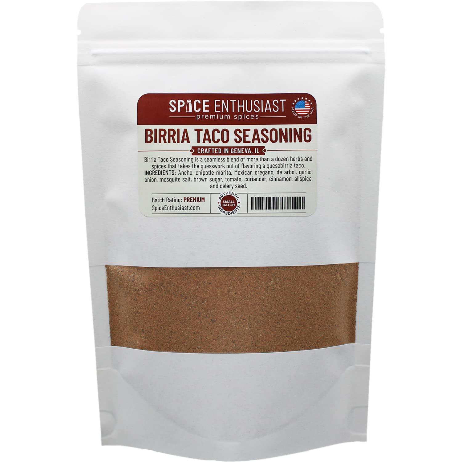 SPICE ENTHUSIAST Spice Enthusiast Birria Taco Seasoning - 8 oz