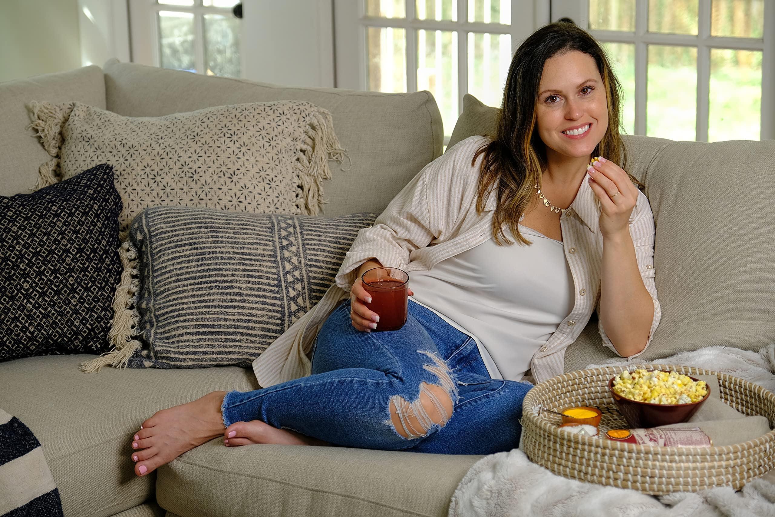 Amish Country Popcorn Amish Country Popcorn | 6 lb Bag | Extra Large Caramel Type Popcorn Kernels | Old Fashioned, Non-GMO and Gluten Free (Extra Large Caramel - 6 lb Bag)