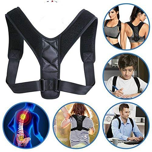 Scoteep Posture Corrector for Men and Women - Adjustable Back Brace - Back posture corrector for Clavicle Support and Providing Pain Relief