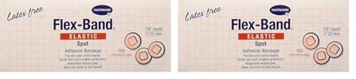 BND- Hartmann USA Flex-Band Fabric Adhesive Bandage, 7/8\" Spots, Box of 100 (Pack of 2)