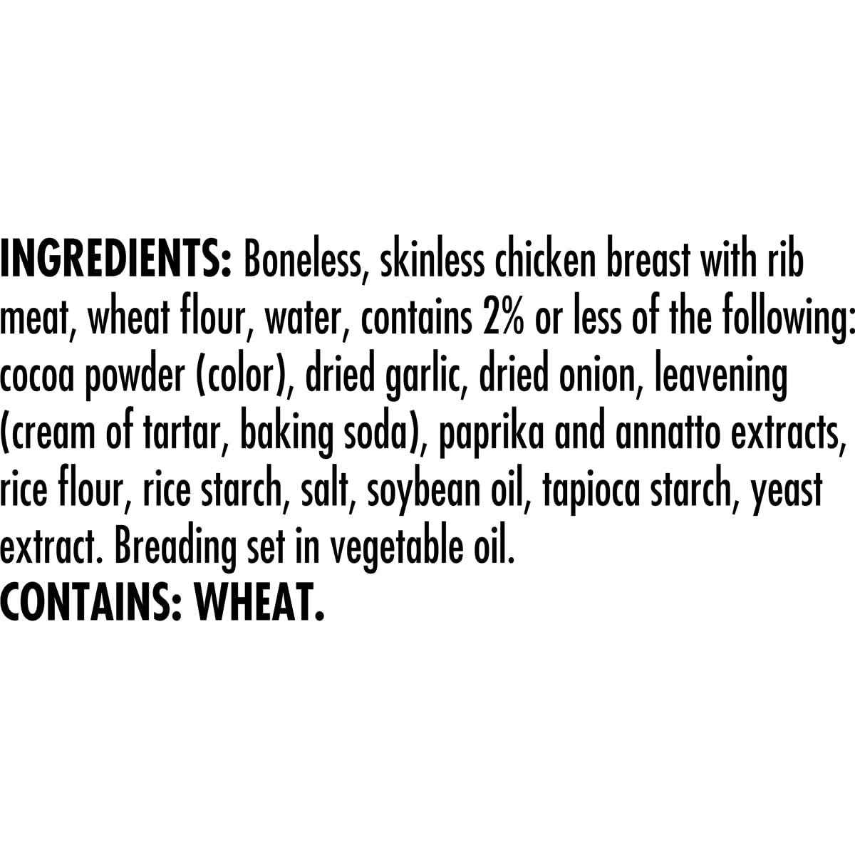 Ready Set Gourmet Tyson All natural Perfectly Crispy Chicken Breast Strips with Rib Meat - Fully Cooked - No Antibiotics Ever - 4 Pack (25 oz Each) - Ready Set Gourmet Donate a meal Program
