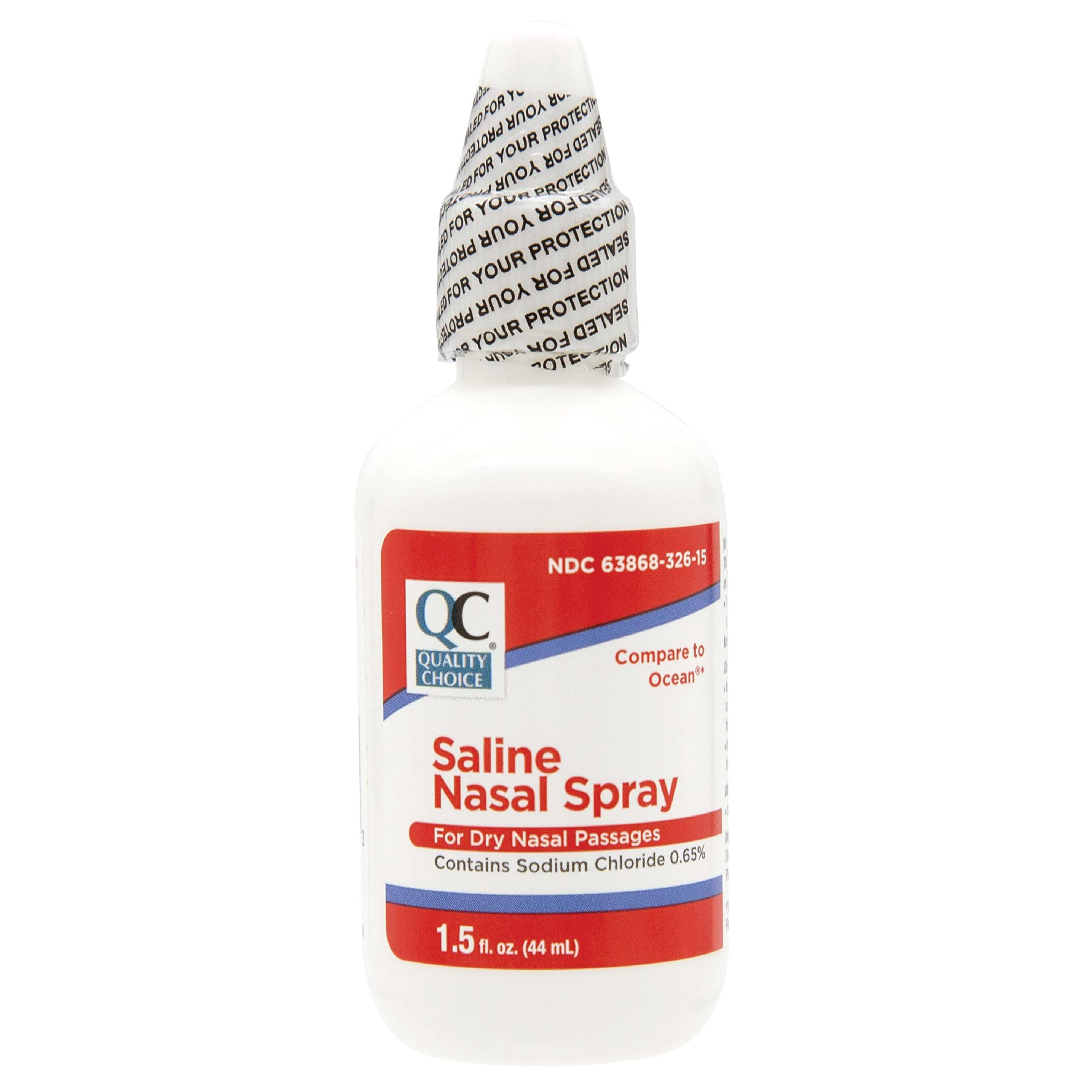 Quality Choice Quality Choice Saline Nasal Relief, 1.5oz (Pack of 5)