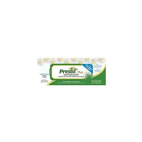 Presto Cleansing Wipes Disposable Adult Washcloth Part No. Ww091248 (576/case)