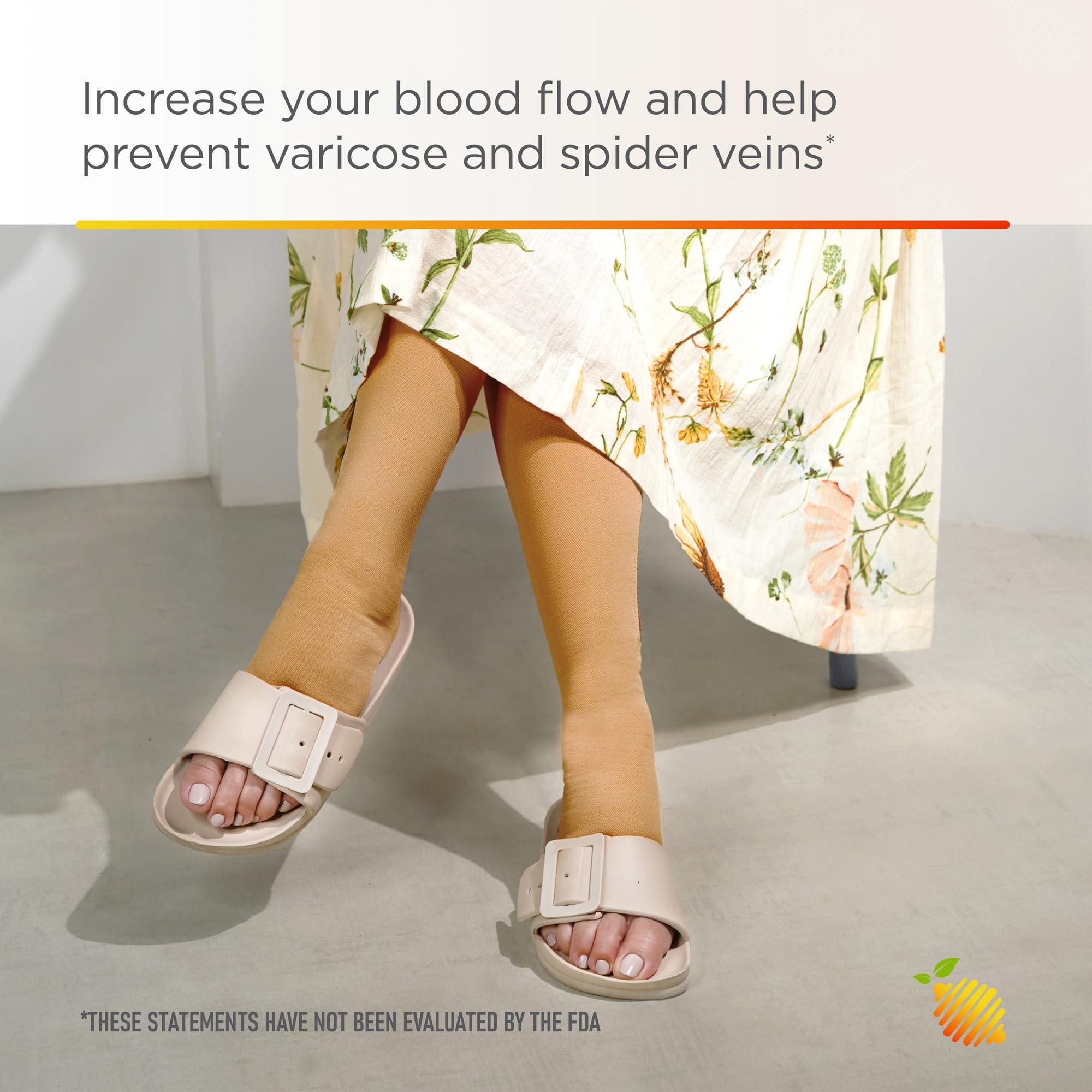 Lemon Hero Short Zipper Compression Socks for Women and Men Open Toe 15-20 mmhg Medical Zippered with Zip Guard Skin Protection (3XL, Biege)