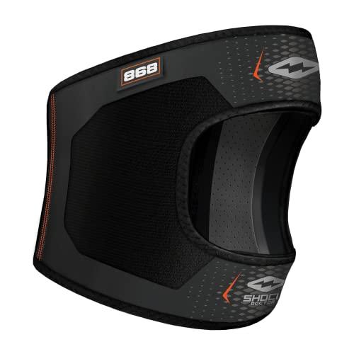 Shock Doctor Shock Doctor Knee/Patella Support Wrap with Dual Strap Compression, Large-X-Large, Black