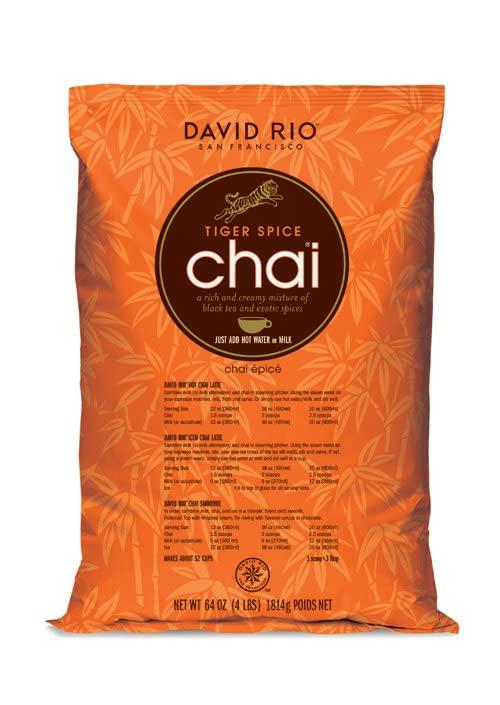 David Rio David Rio Tiger Spice Chai 4 Pound Bag (Pack of 4)